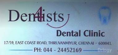 "4 Dentists" Dental Clinic Images/Photos, Thiruvanmiyur, Chennai